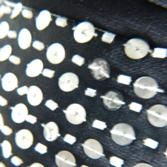 Caché Vintage Sequined Backless Dress - Picture 4 of 5